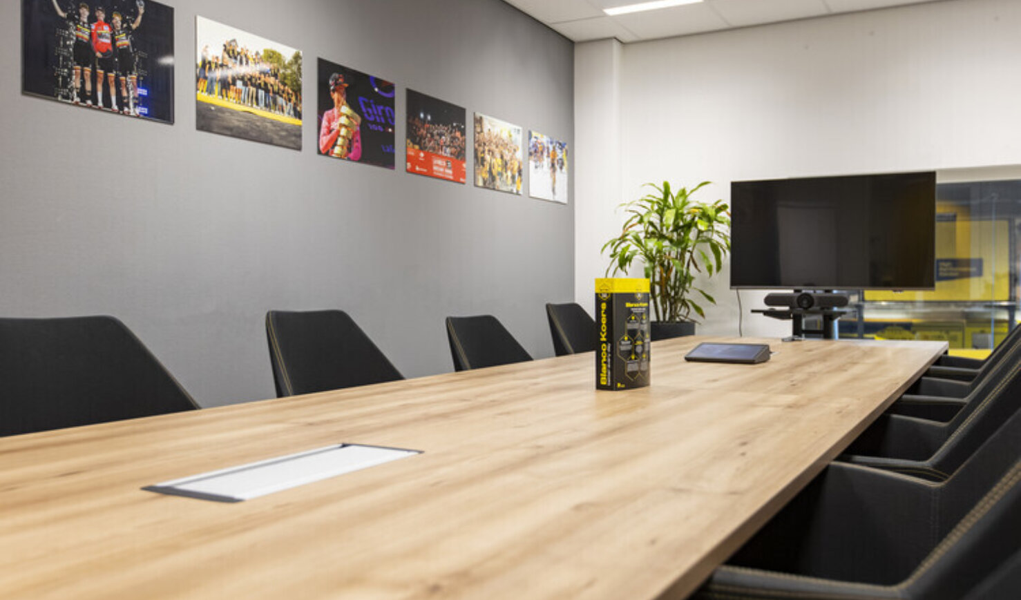 Geen teambuilding, wel vergaderen?