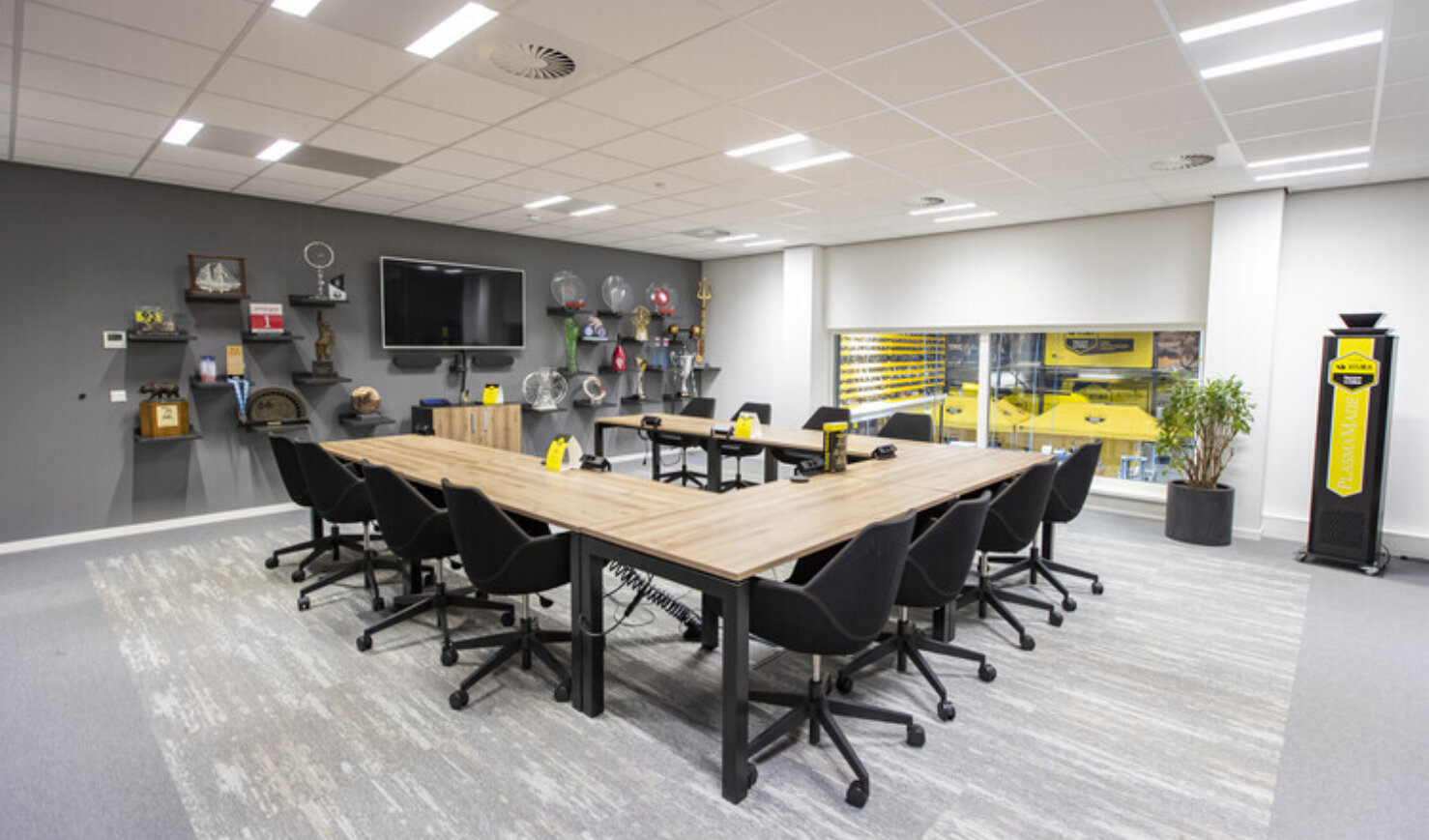 Geen teambuilding, wel vergaderen?