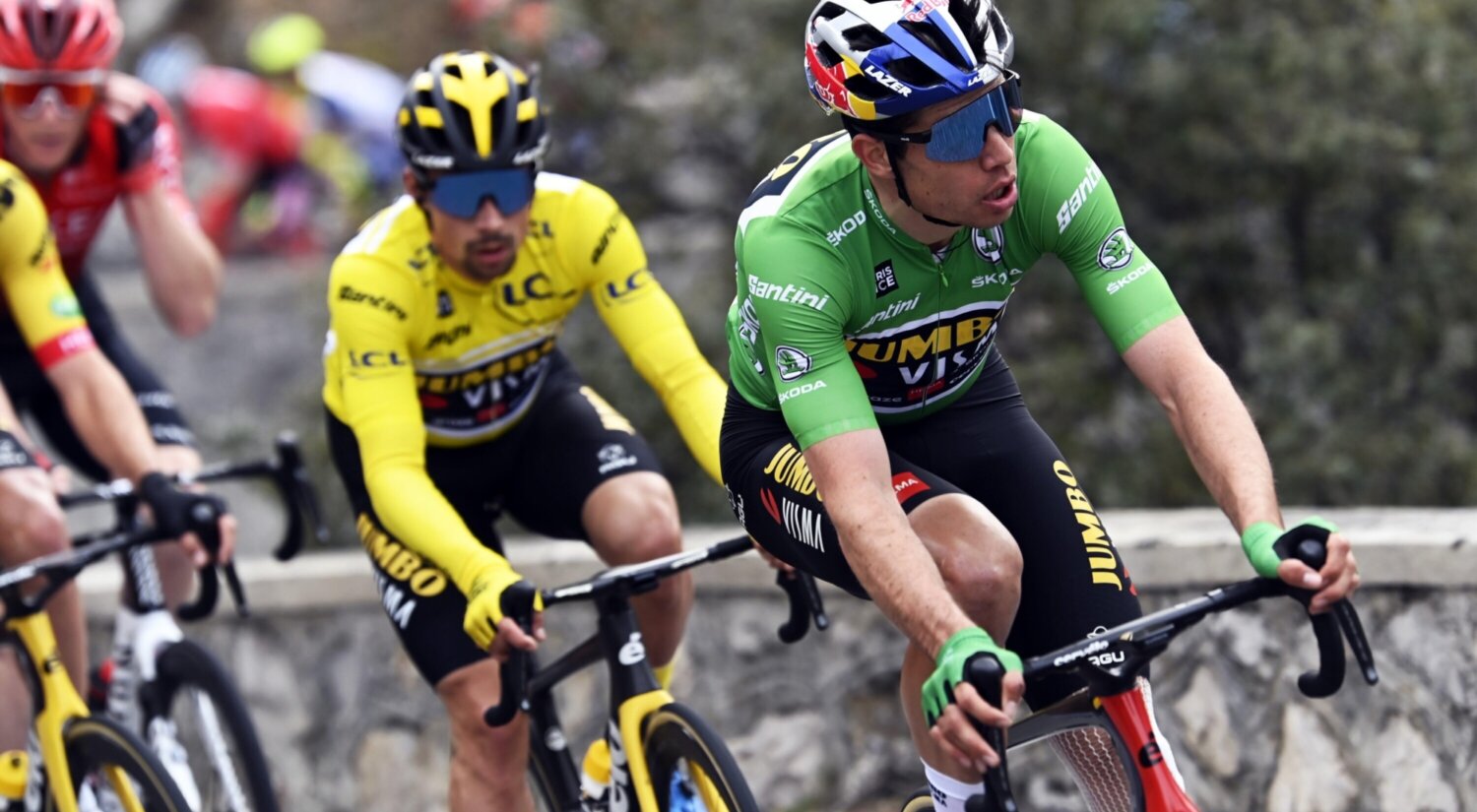 			© Another podium place (3) for Wout van Aert in the sixth stage of Paris-Nice.
	