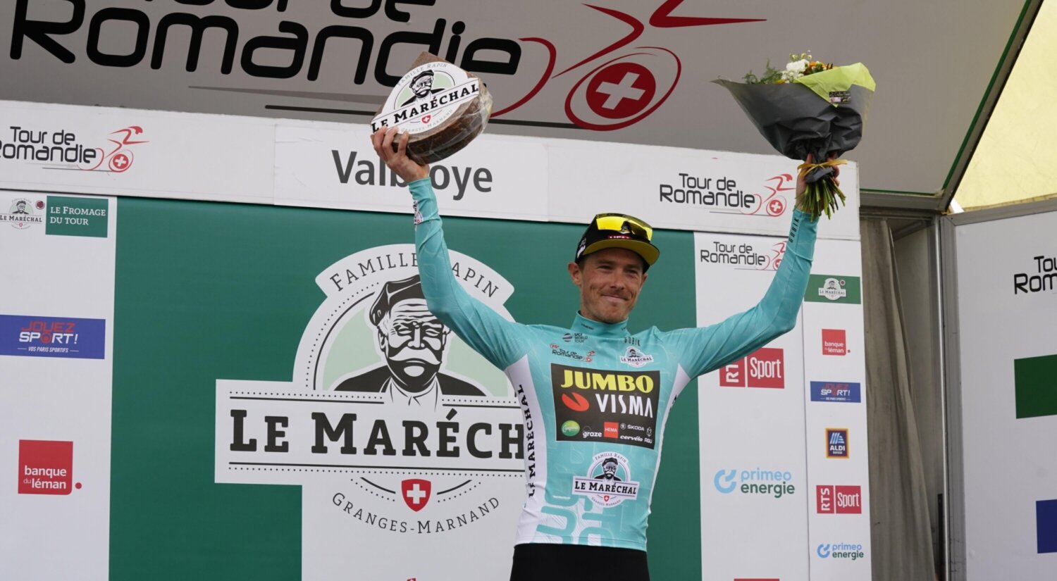 			© Third place for Rohan Dennis in the third stage of the Tour de Romandie.
	