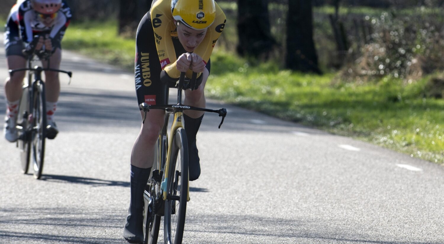 			© Second place for Riejanne Markus in time trial Bloeizone Fryslân Tour.
	