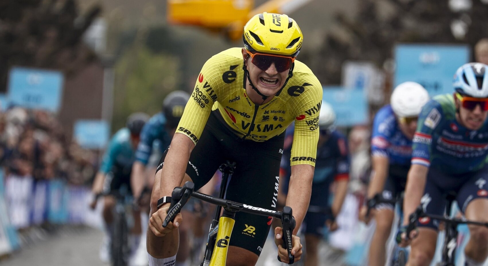 Taillieu sprint naar tweede plaats in tweede etappe Giro Next Gen	