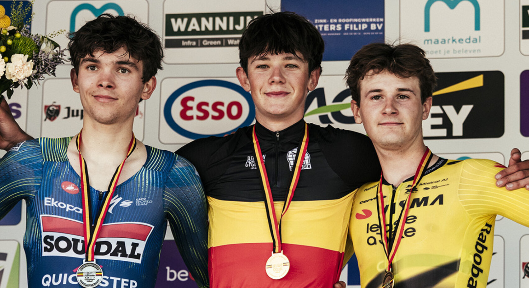 Impressive Van Kerckhove rushes to Belgian time trial title	
