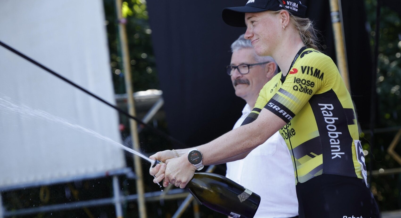 Veenhoven wint Tour de Gatineau, Team Visma | Lease a Bike bezet hele topvier	