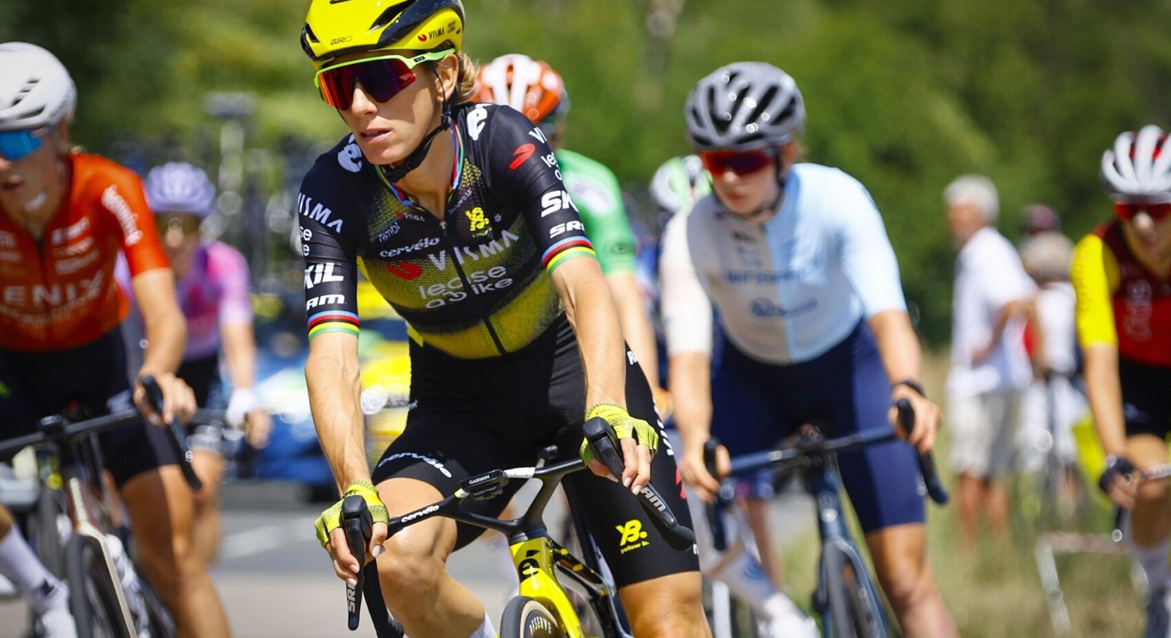 Ferrand-Prévot heads into queen stage with confidence after smooth seventh stage of Tour de France Femmes	
