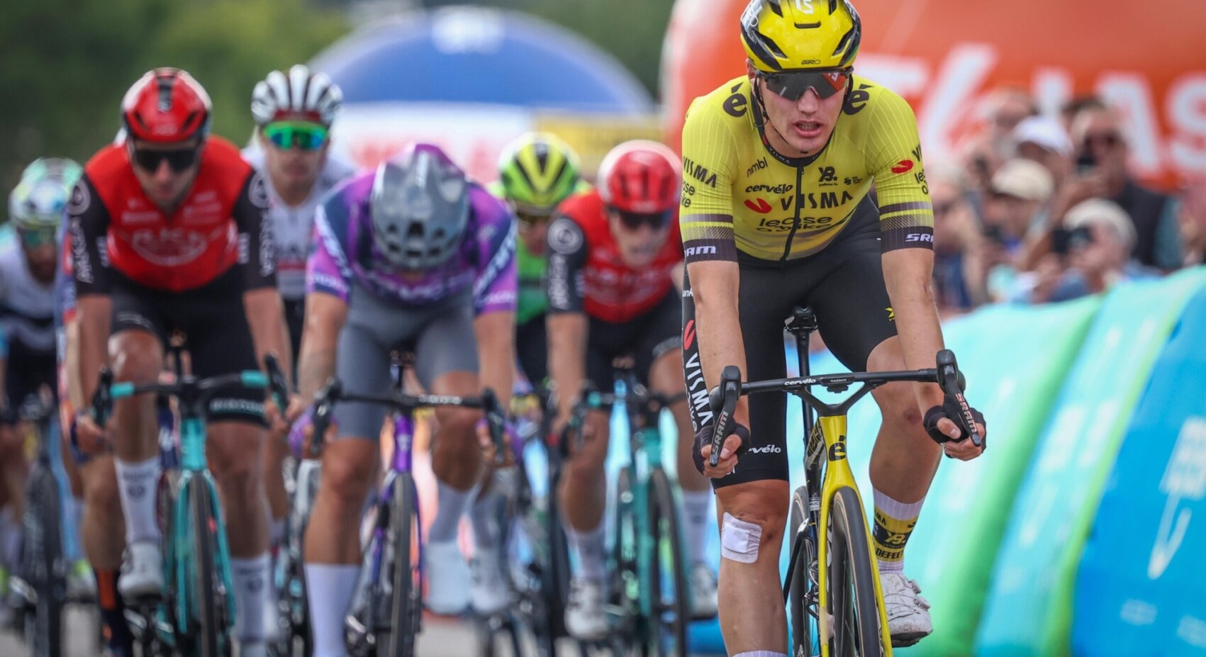 Kooij sprint naar derde plek in vierde etappe Renewi Tour	