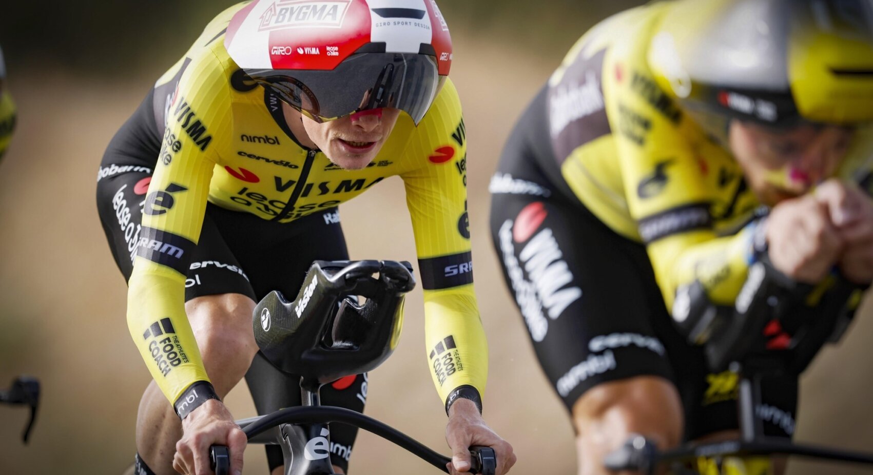 Team Visma | Lease a Bike eindigt dankzij sterk slot op plaats twee in ploegentijdrit Vuelta	