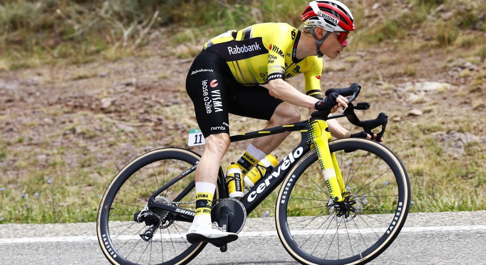Team Visma | Lease a Bike completes Vuelta a España mountain stage without issues	