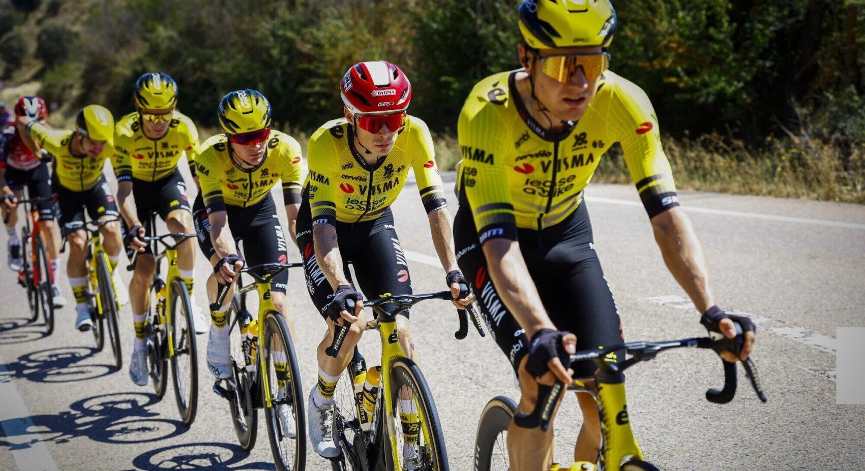 Team Visma | Lease a Bike stays out of sprint action in Vuelta a España	