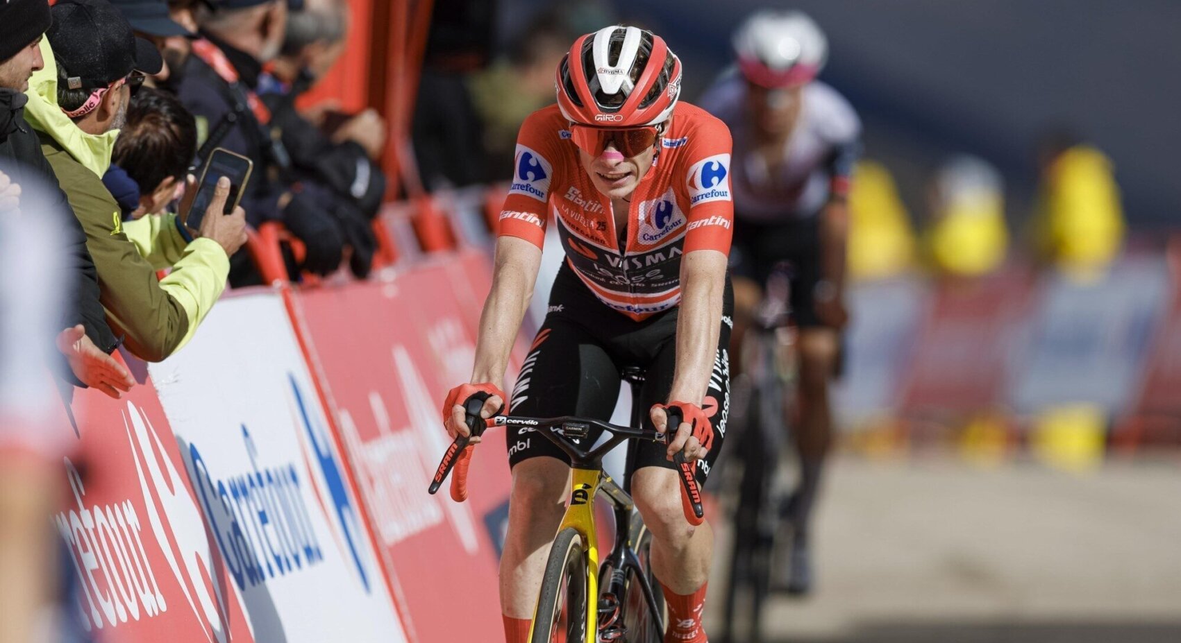 Vingegaard loopt verder uit op concurrentie in zeventiende etappe Vuelta a España	