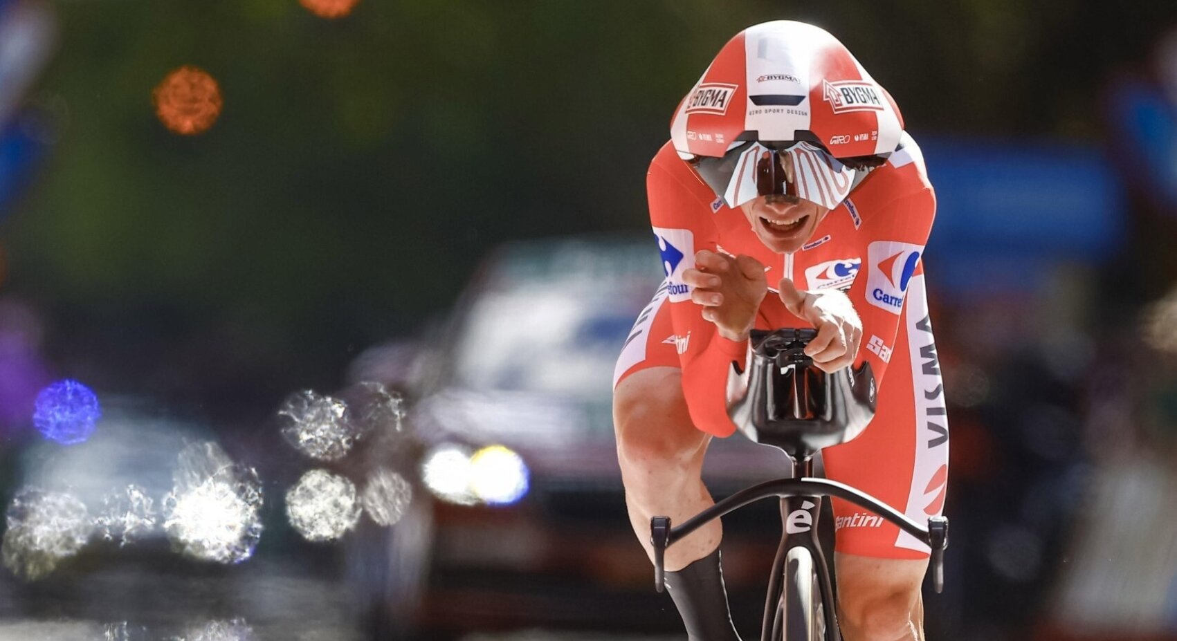 Vingegaard beperkt de schade met negende plaats in individuele tijdrit Vuelta a España	