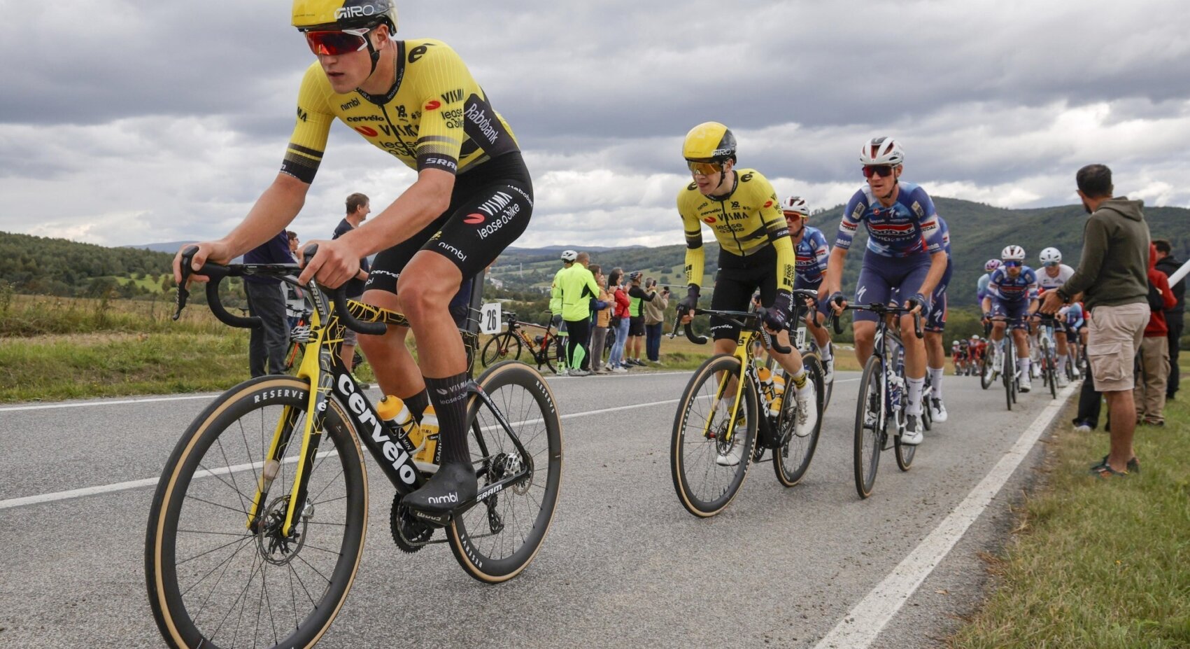 Team Visma | Lease a Bike in het offensief in eerste etappe Ronde van Slowakije	