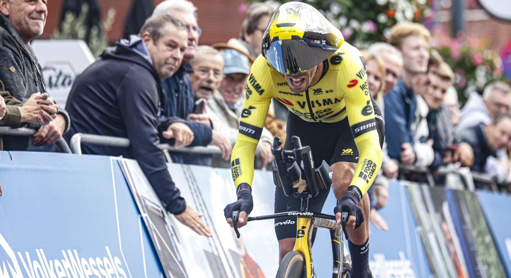 Laporte rushes to third place in Tour of Holland time trial, Lemmen finishes eighth	
