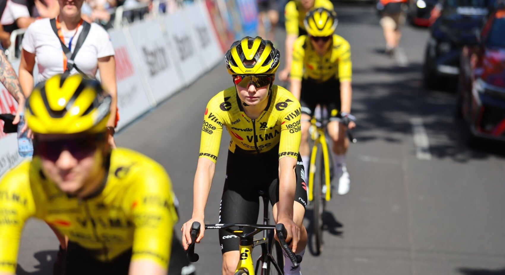 Team Visma | Lease a Bike Women active in Tour Down Under Women’s One Day Race	