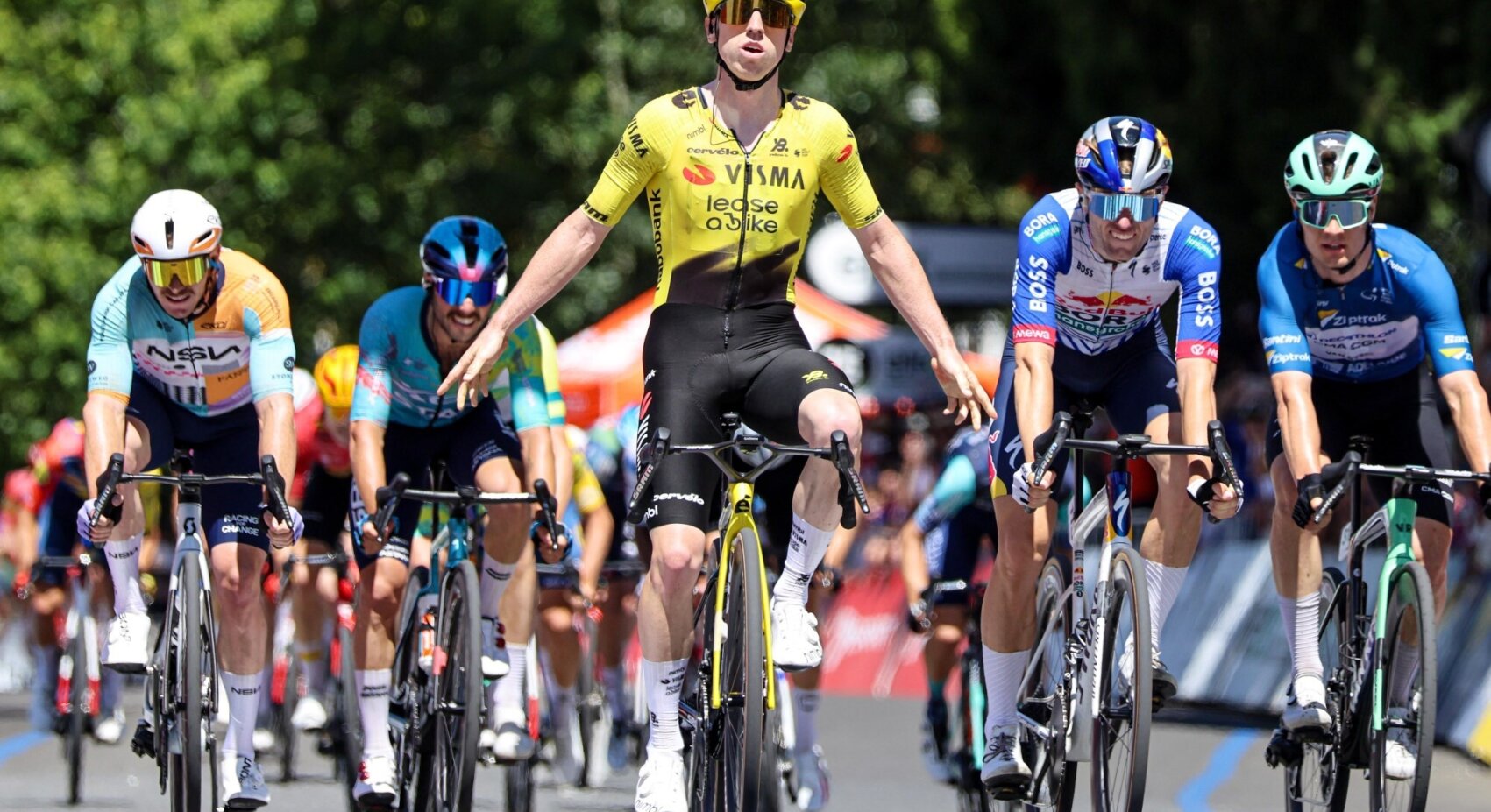 Brennan delivers Team Visma | Lease a Bike’s first seasonal win in final stage of Tour Down Under	