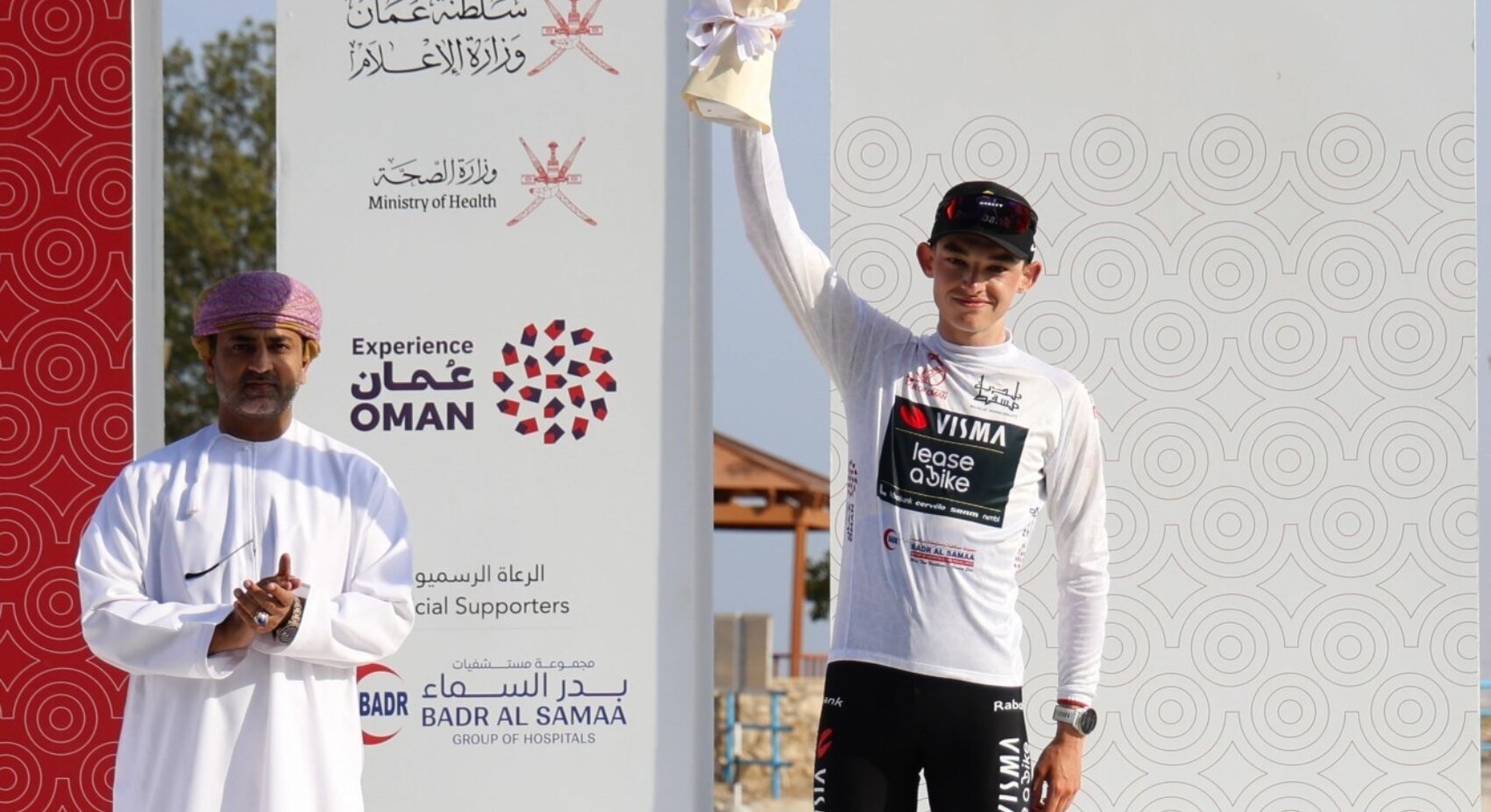 Negentienjarige Goszczurny maakt indruk in eerste etappe Tour of Oman	