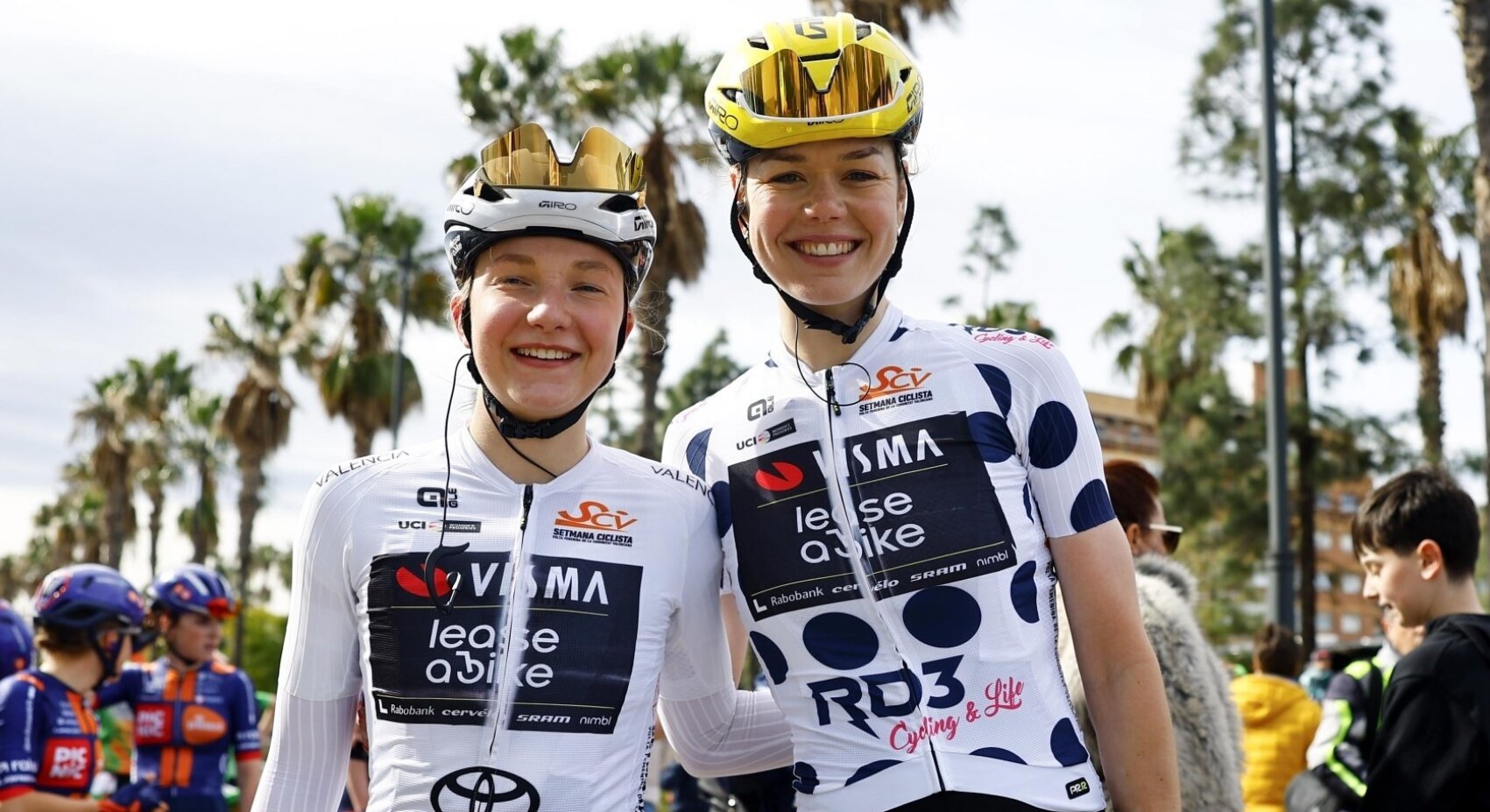 Chladoňová en Nooijen stellen jongeren- en bergtrui veilig in slotetappe Setmana Ciclista Valenciana	