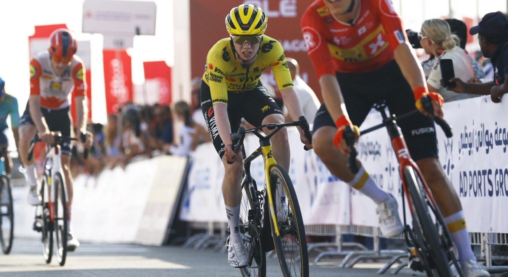 Nordhagen besluit UAE Tour met achtste plaats in het eindklassement