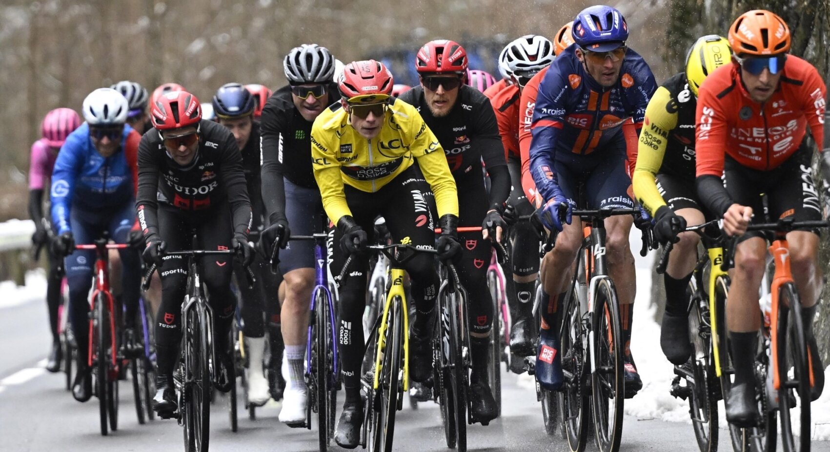 Team Visma | Lease a Bike gets through shortened queen stage of Paris–Nice unscathed	