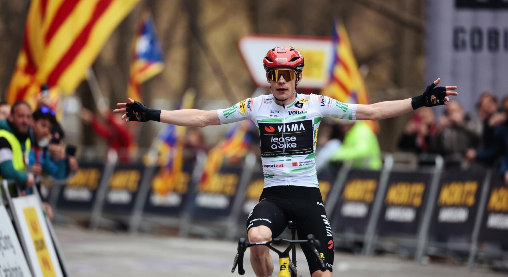 Vingegaard beloont sterke teamprestatie met nieuwe zege in zesde etappe Volta a Catalunya