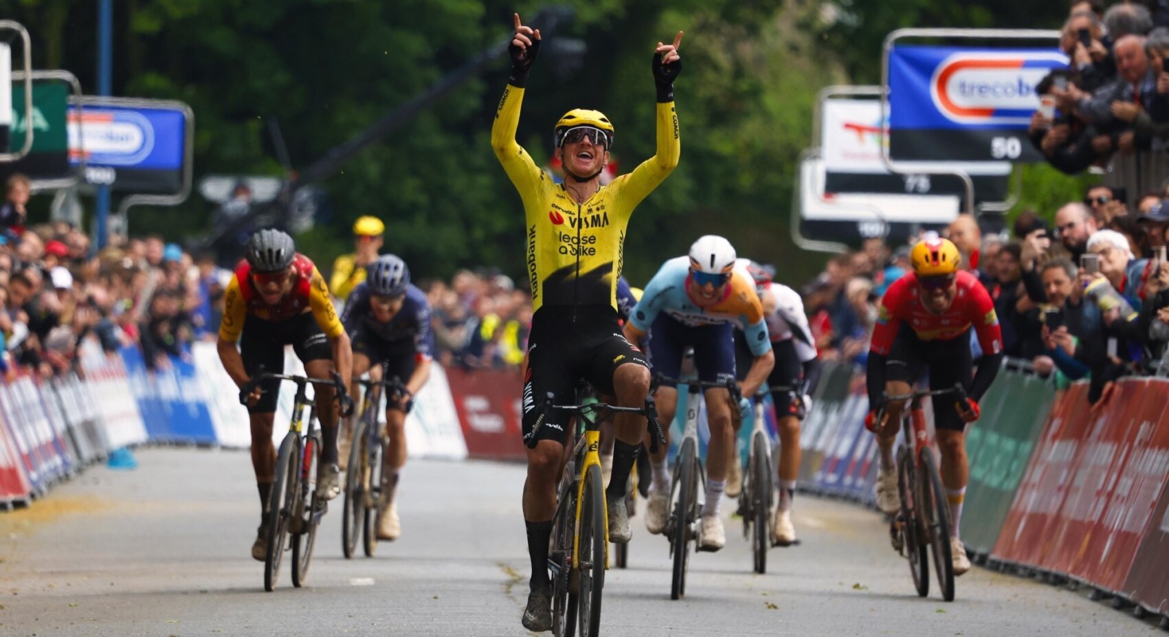 Fiorelli crowns strong team performance with victory in Tro-Bro Léon