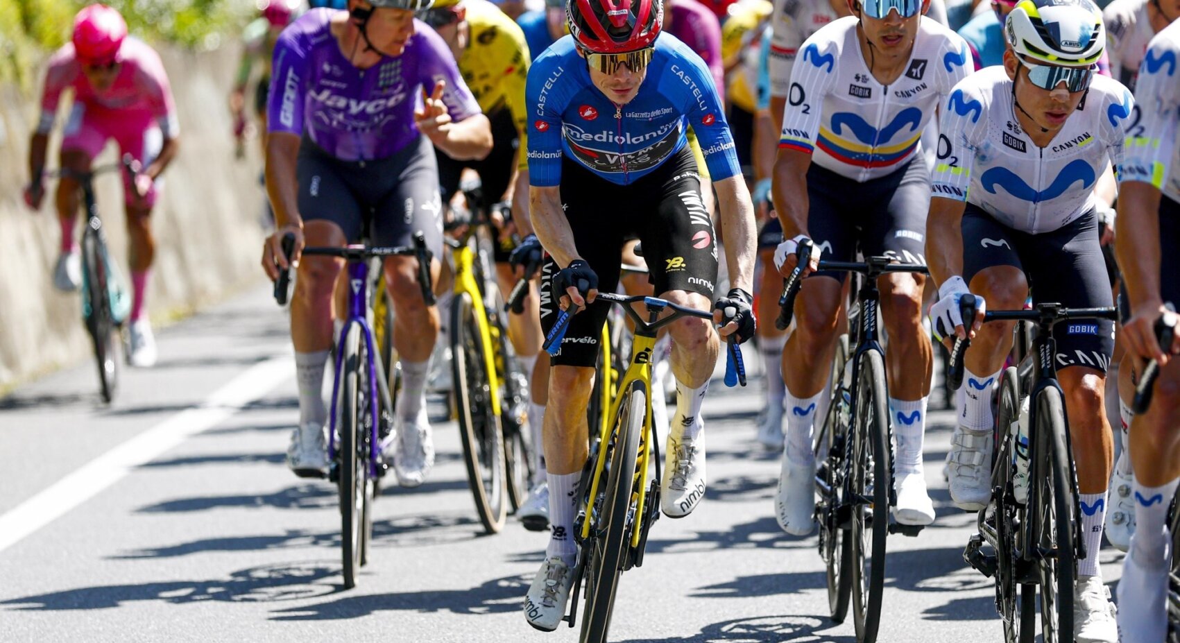 Team Visma | Lease a Bike shows alertness in twelfth stage Giro d’Italia