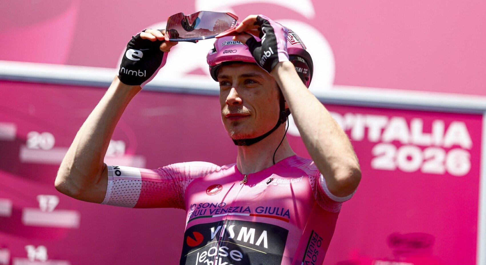 Team Visma | Lease a Bike en leider Vingegaard vol tevredenheid derde rustdag Giro d’Italia in