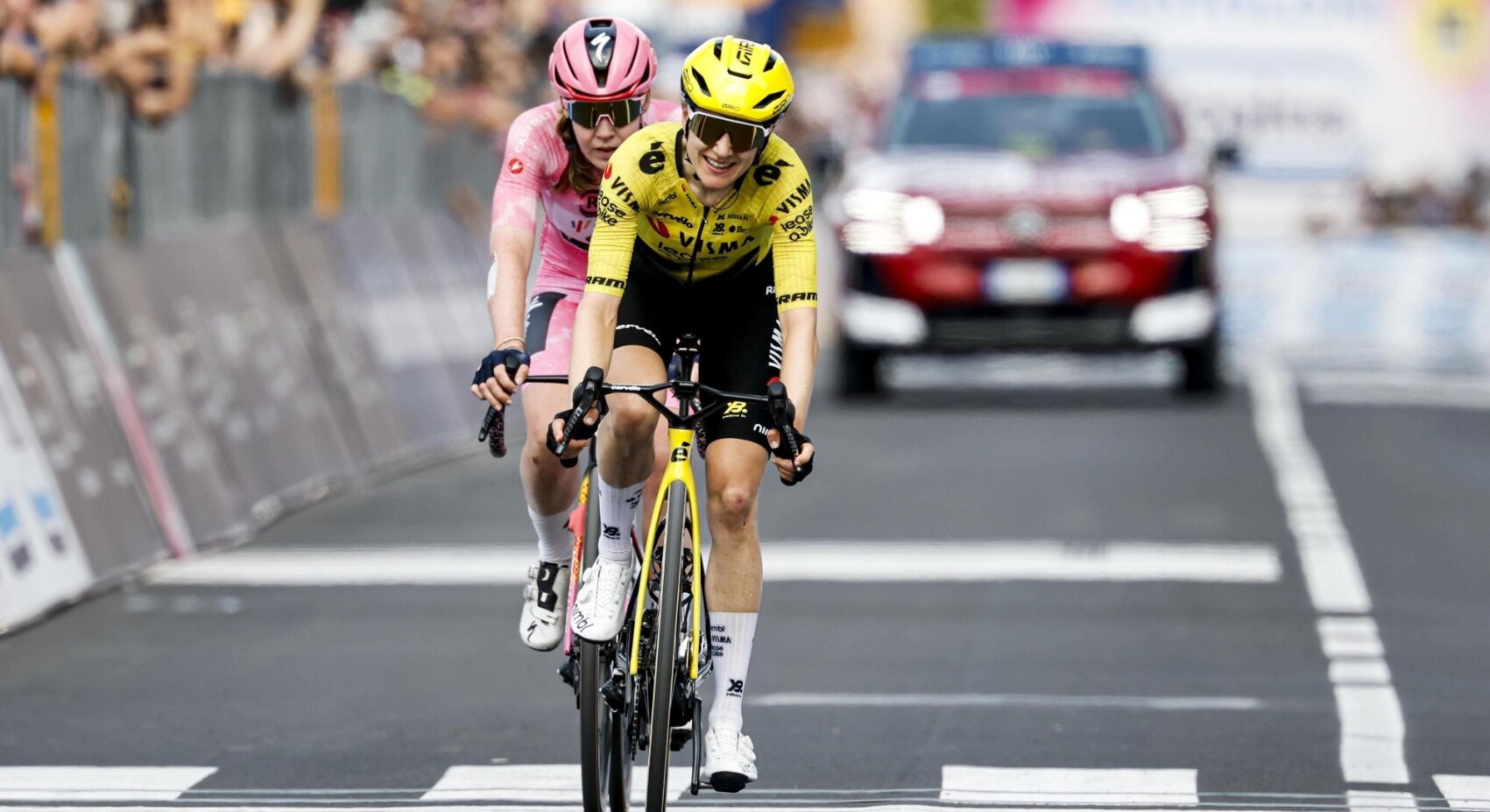 Sterke Giro d'Italia Women levert De Vries zesde plaats in eindklassement op	
