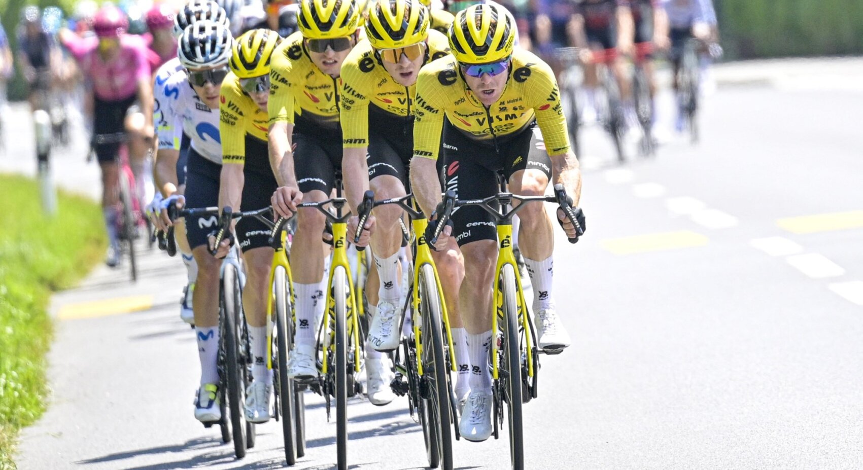 Strong team performance goes unrewarded in third stage of the Tour de Suisse