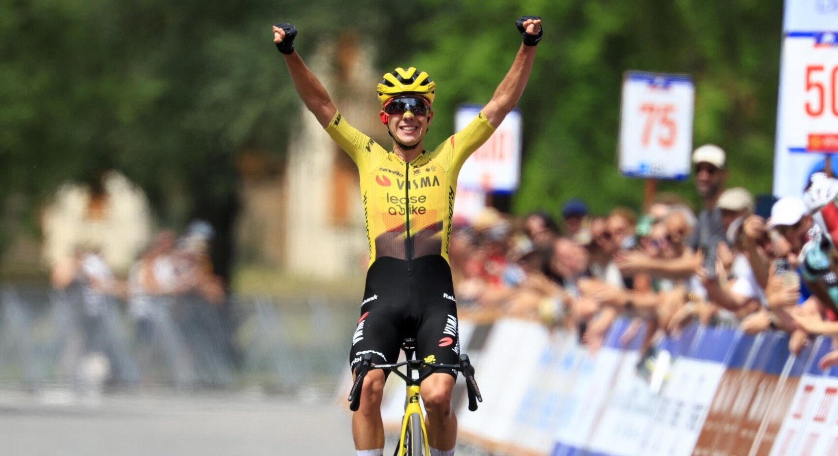 Piganzoli pakt dubbel na solo in koninginnenrit van La Route d’Occitanie