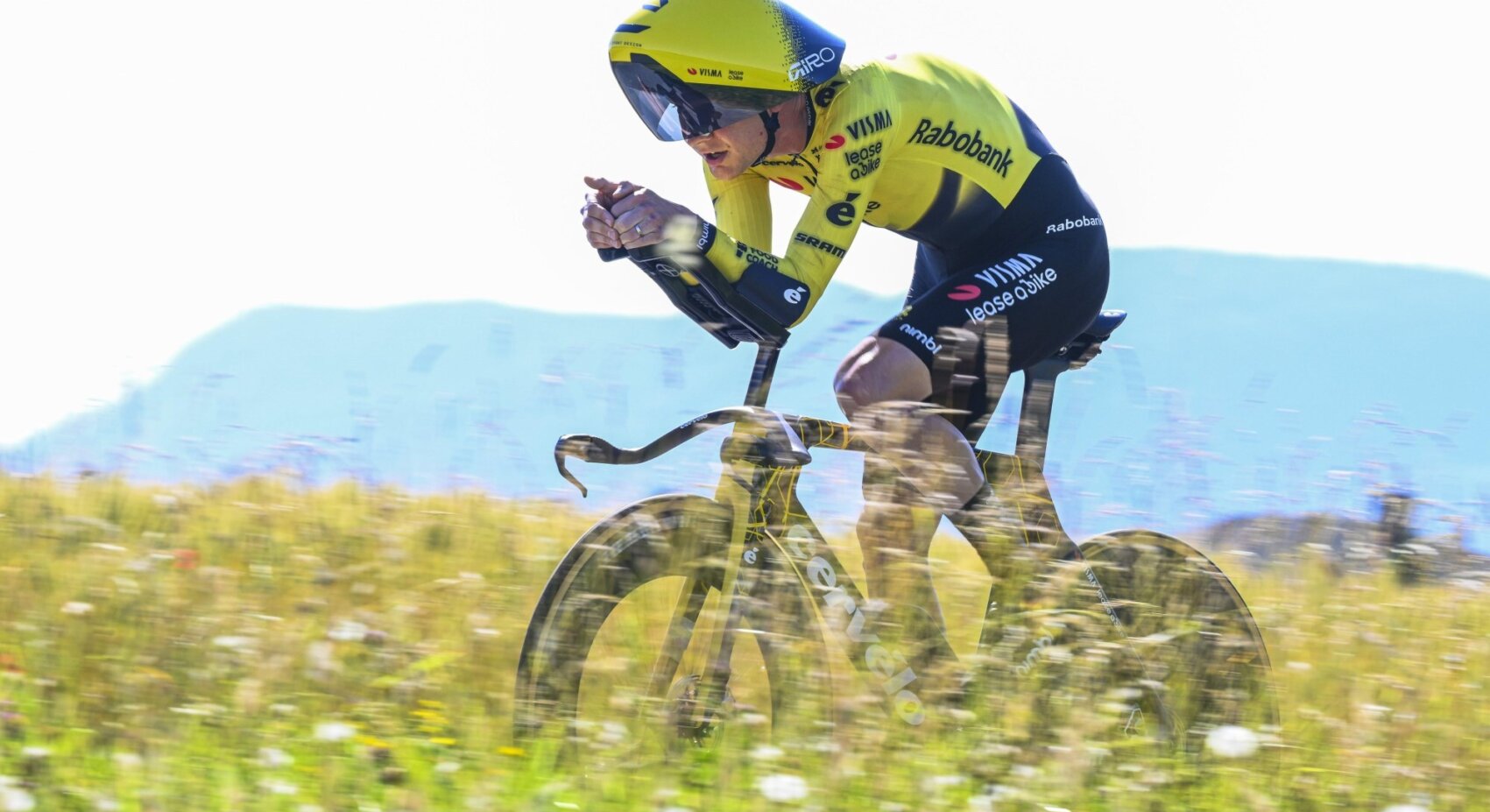 Kelderman beperkt de schade in individuele tijdrit Ronde van Zwitserland