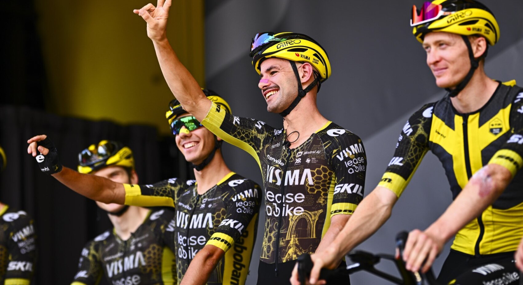 In beeld: Team Visma | Lease a Bike's tweede week in de Tour de France in foto's