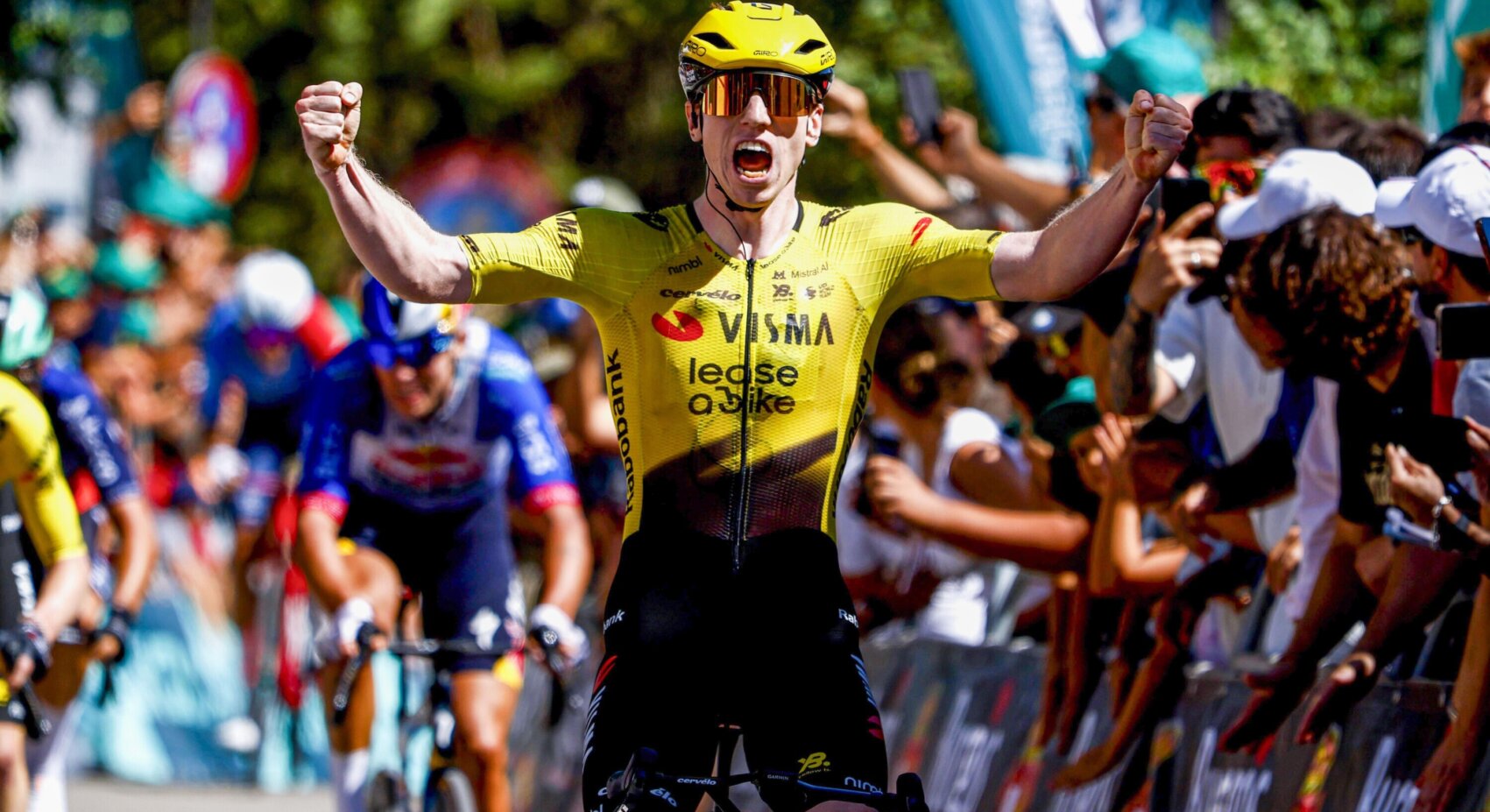 Perfecte één-twee in openingsrit Vuelta a Burgos