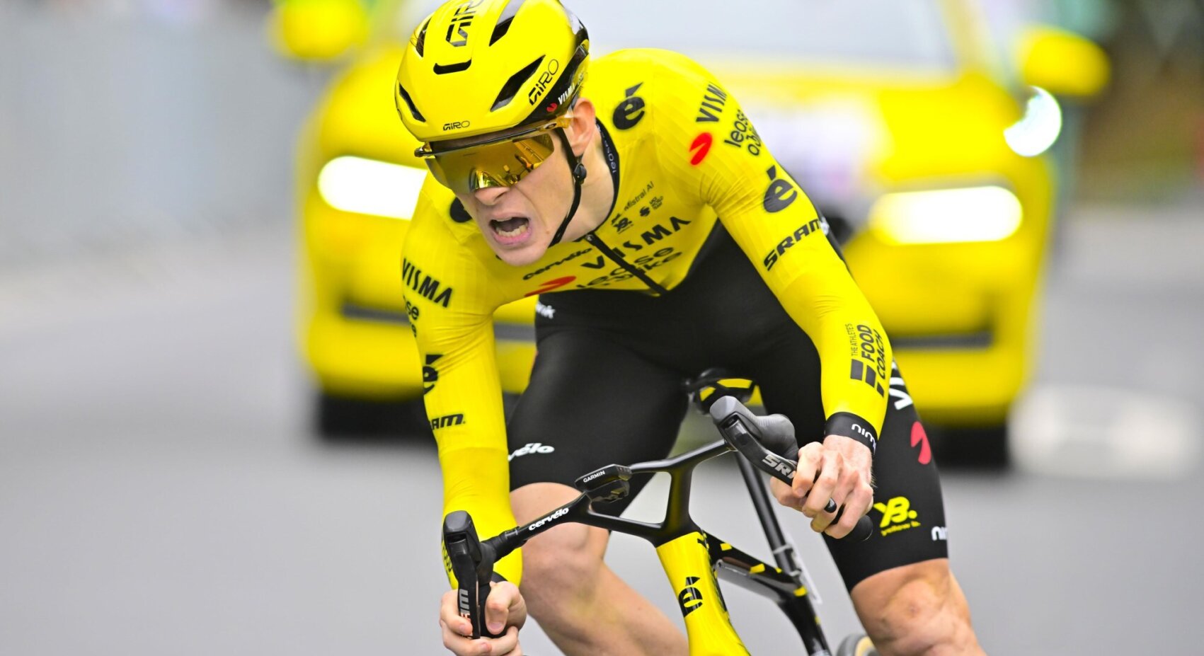 Team Visma | Lease a Bike grijpt naast topklassering in proloog Deutschland Tour	