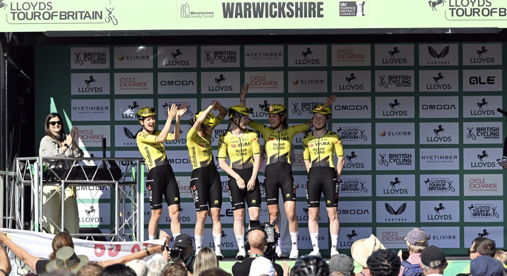 Zesde plaats voor Veenhoven in slotetappe Tour of Britain, De Vries eindigt vijfde in het eindklassement