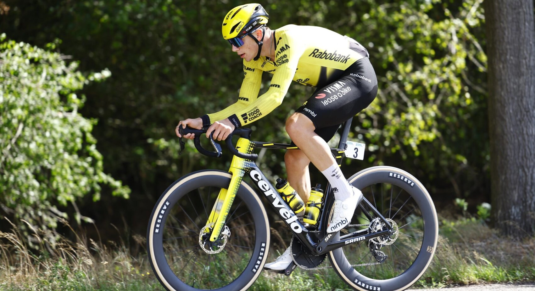 Actief Team Visma | Lease a Bike toont zich in vierde etappe ZLM Tour, Hobbs eindigt als zevende	
