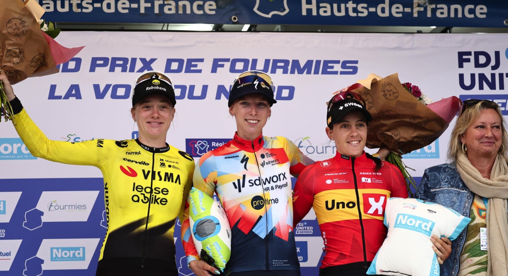 Veenhoven sprint naar tweede plaats in La Choralis Fourmies Féminine
