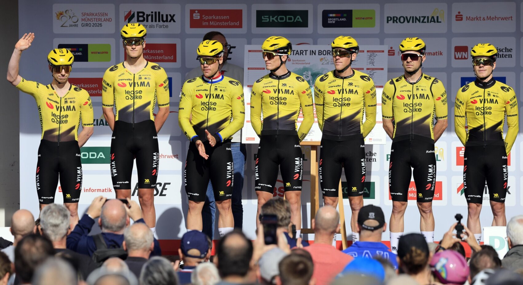 Liveblog Münsterland Giro: 16e plek voor Jakobsen na hectische finale