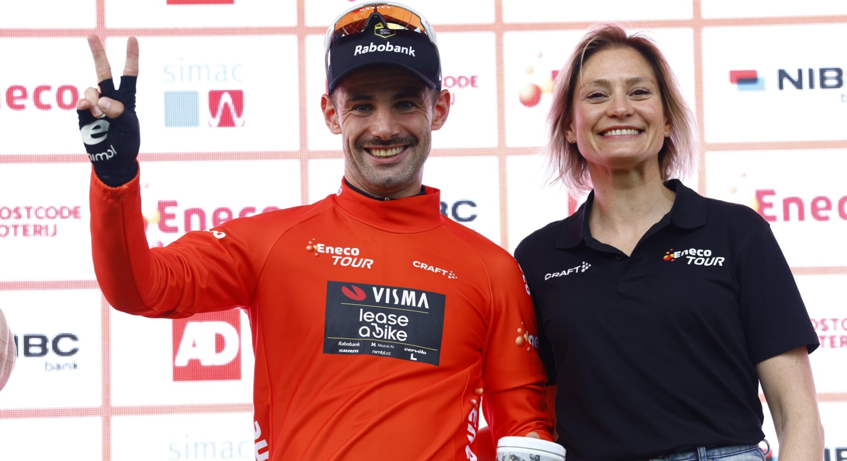 Campenaerts grijpt leiderstrui na sterke tweede plaats in Eneco Tour