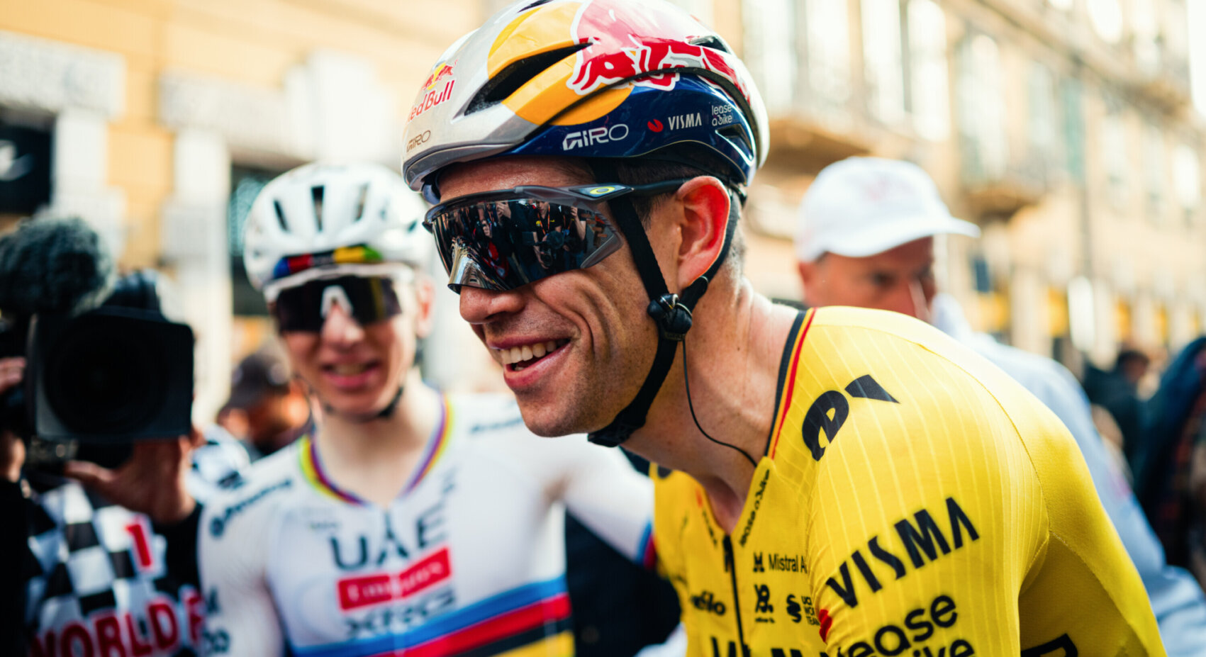 Van Aert fights to podium after stunning Milan-Sanremo finale	