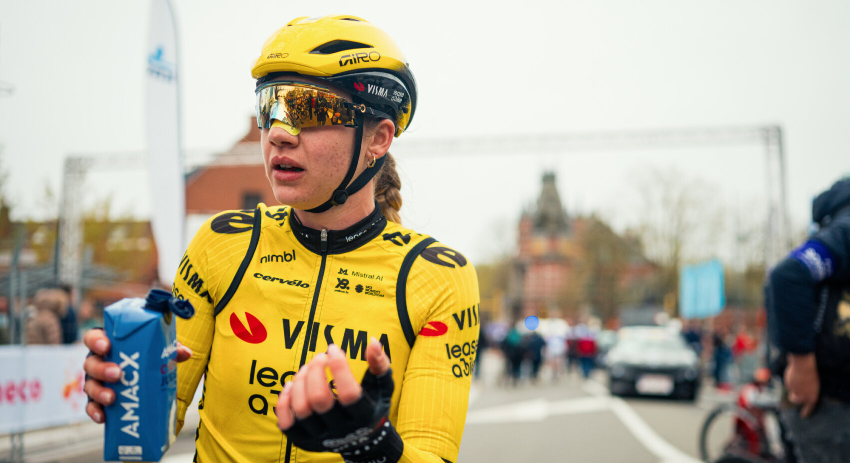 Geen hoofdrol voor Team Visma | Lease a Bike Women in In Flanders Fields