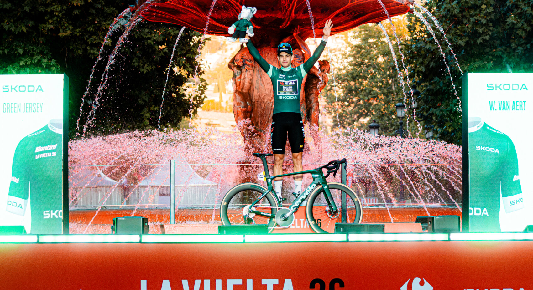 Van Aert stelt groene trui veilig in Vuelta a España, Brennan vierde in slotetappe