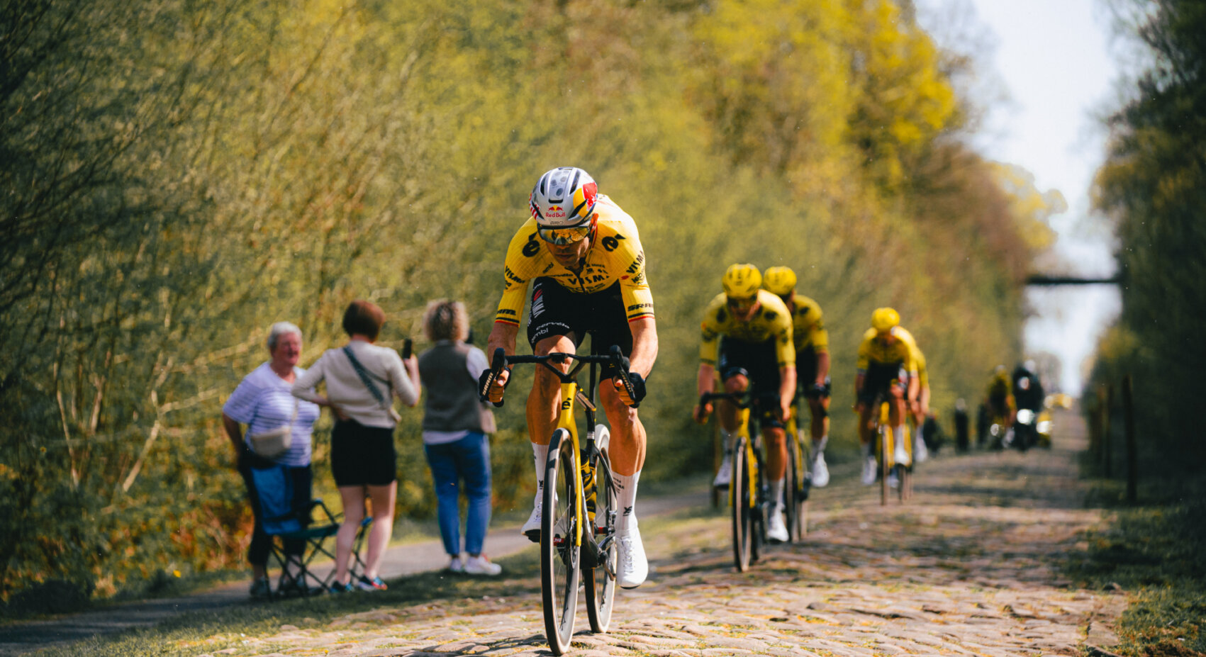 Team Visma | Lease a Bike rekent op collectieve kracht in Parijs-Roubaix	