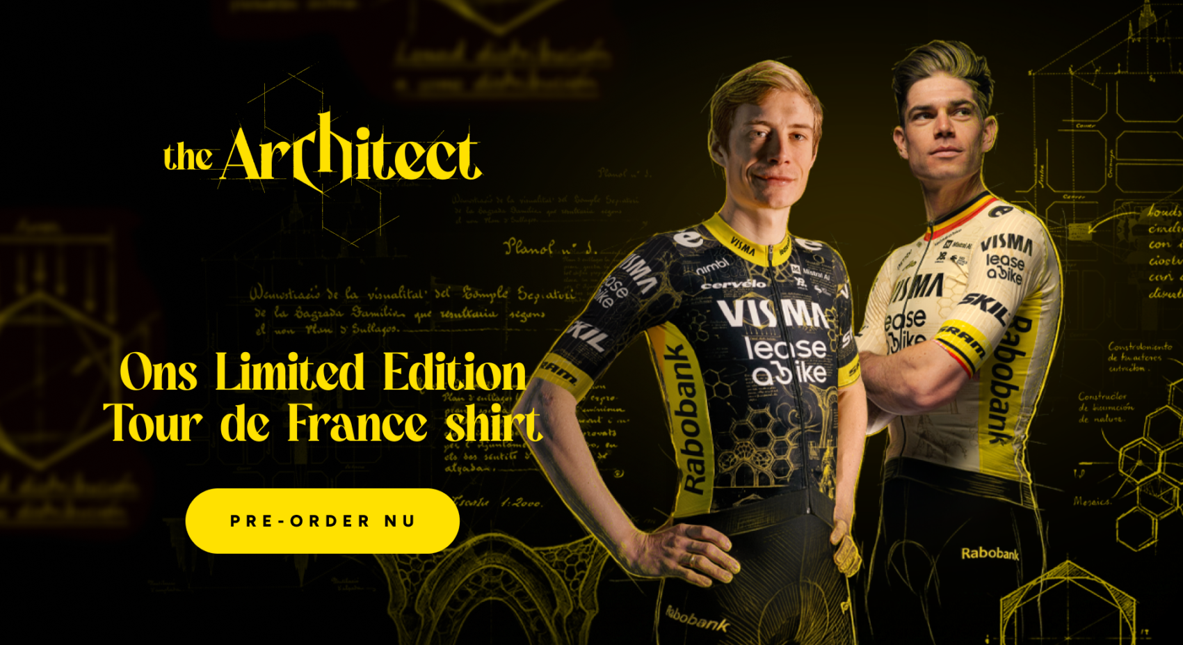 The story behind The Architect: Team Visma | Lease a Bike’s new Tour jersey	