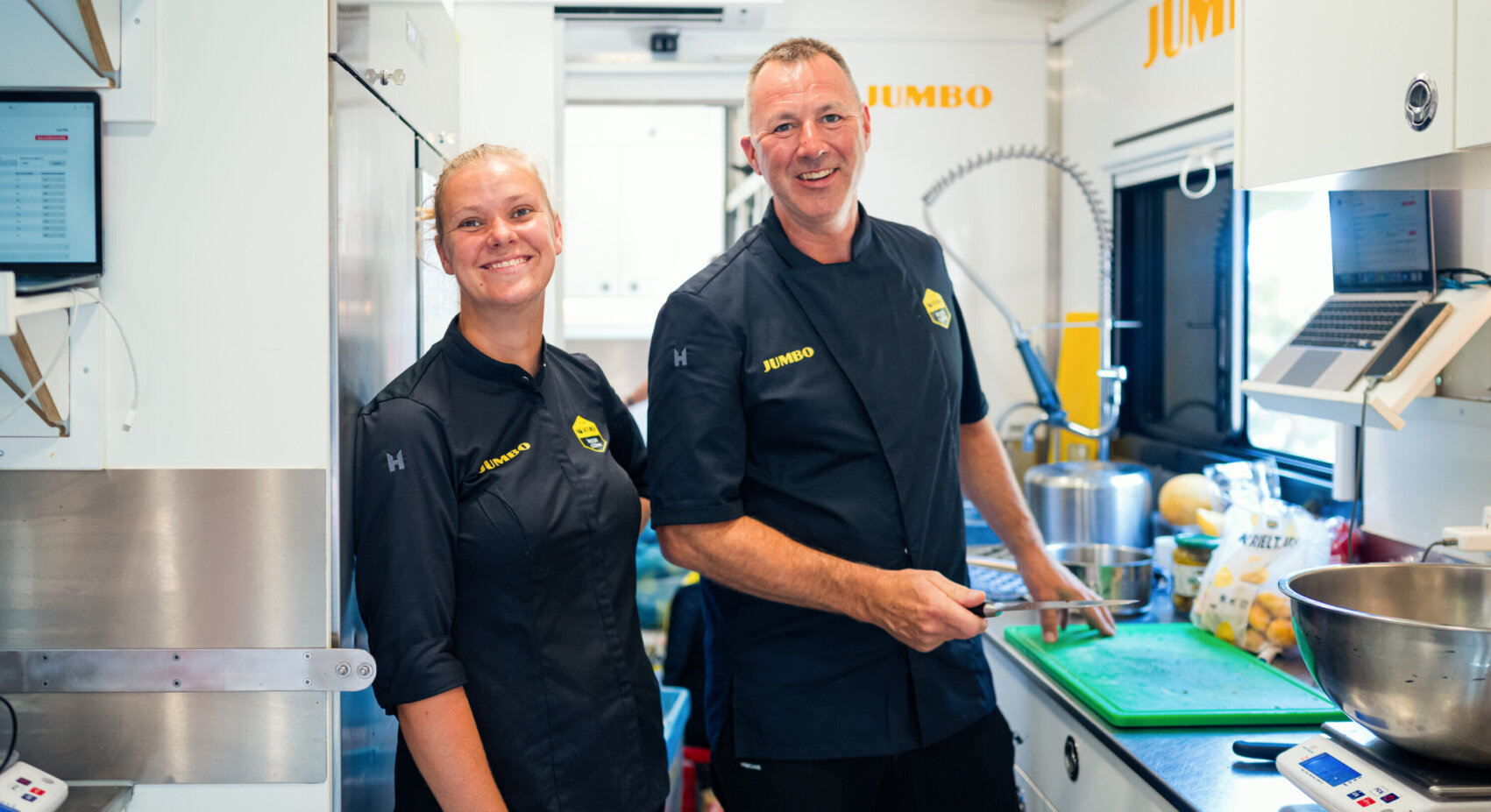 Remco Henkes en Joosje van Tartwijk: de chefs achter de maaltijden in de Tour de France