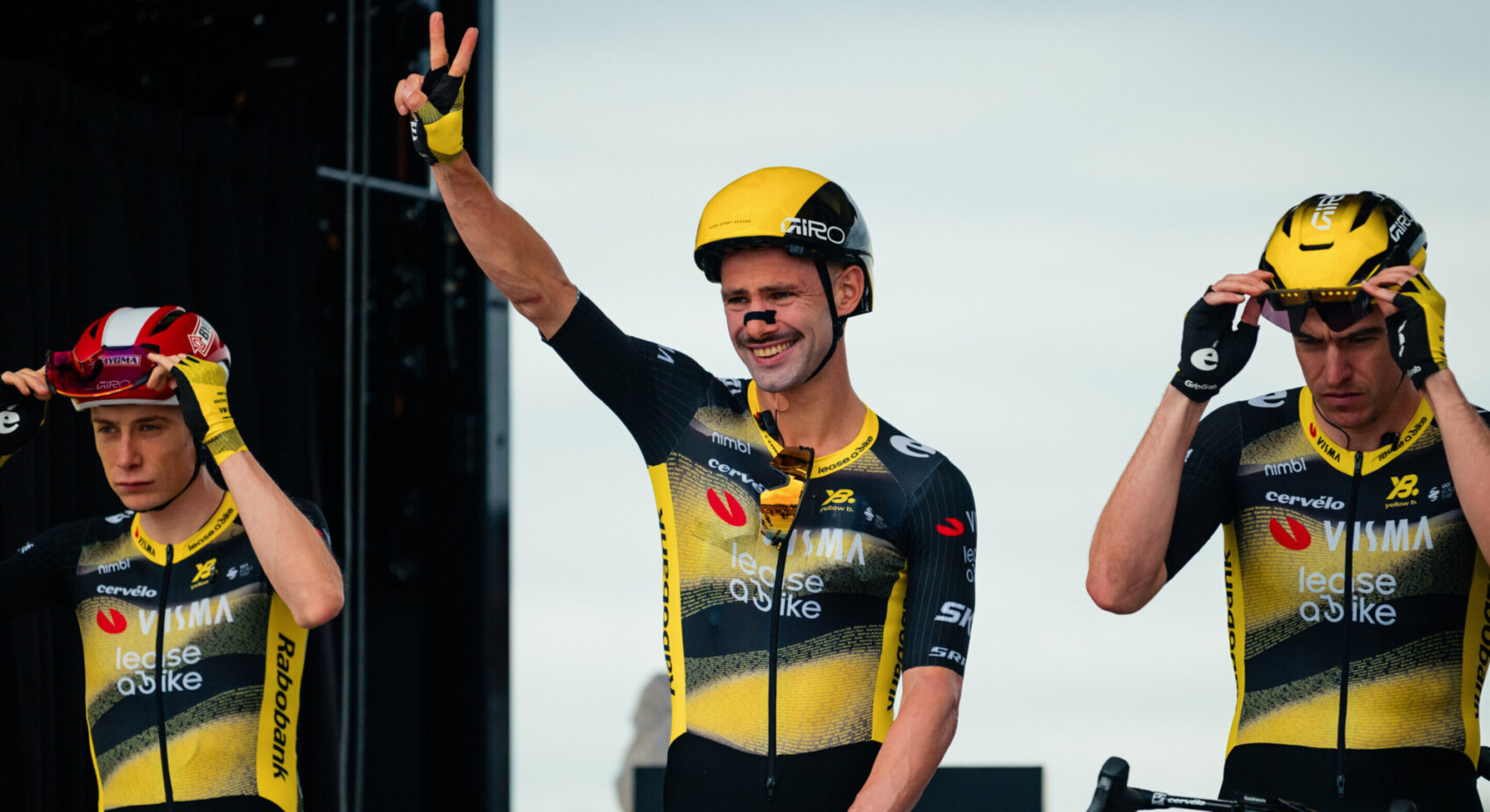 In beeld: Aanvallend Team Visma | Lease a Bike in eerste tien Tour de France-etappes	