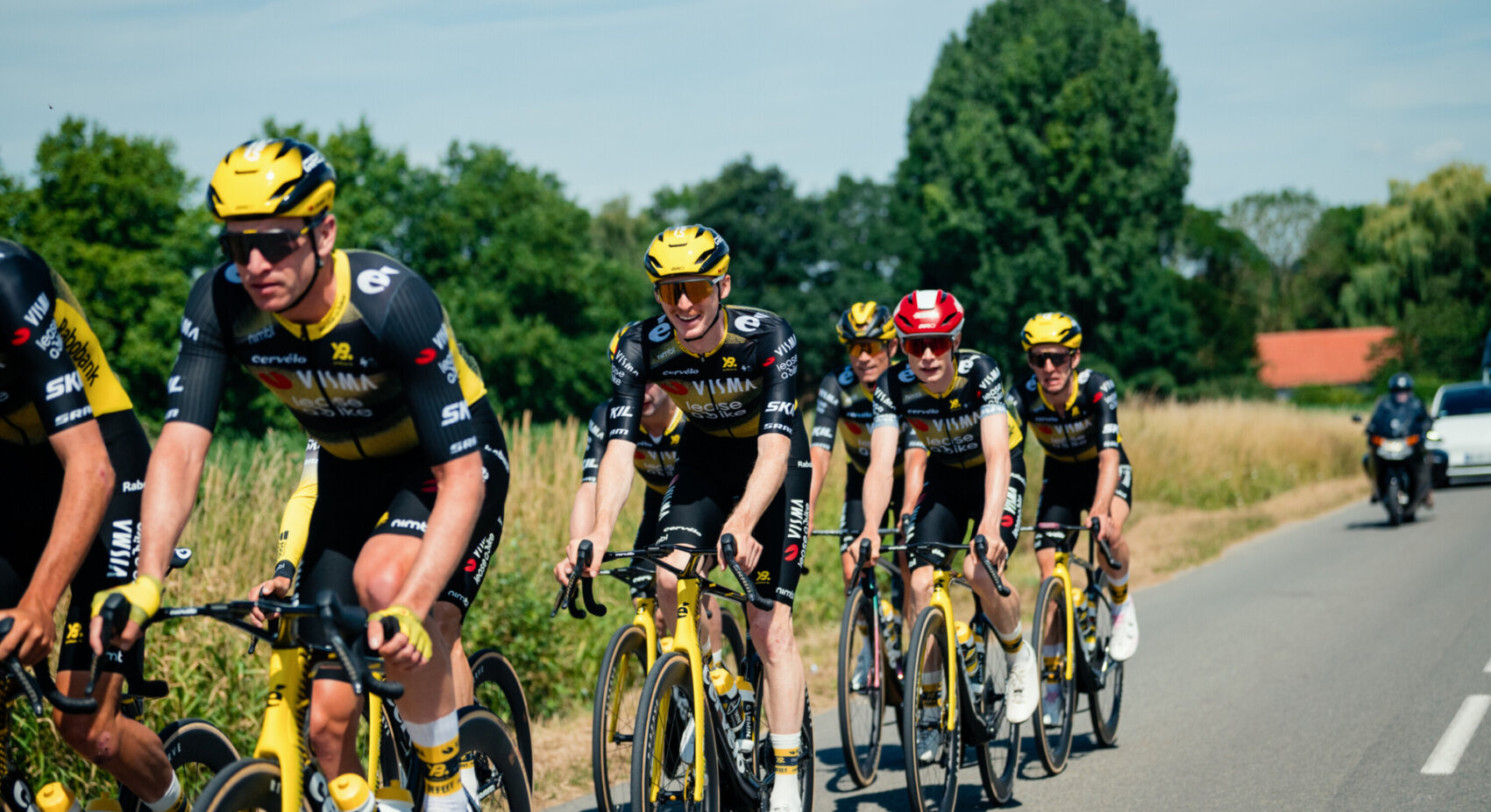 Kom stage lopen bij Team Visma | Lease a Bike!	
