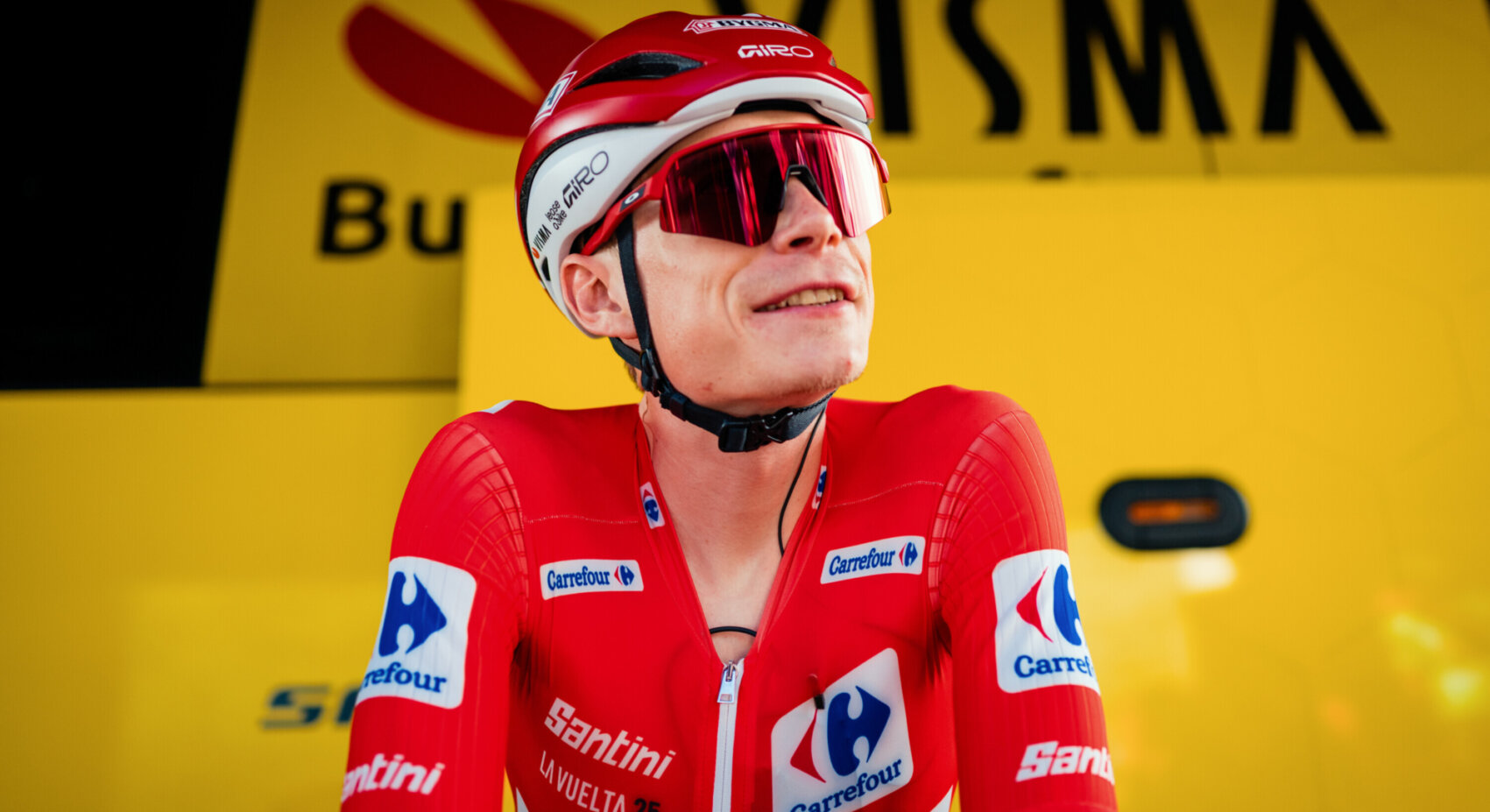 Third place for leader Vingegaard in third stage Vuelta a España	