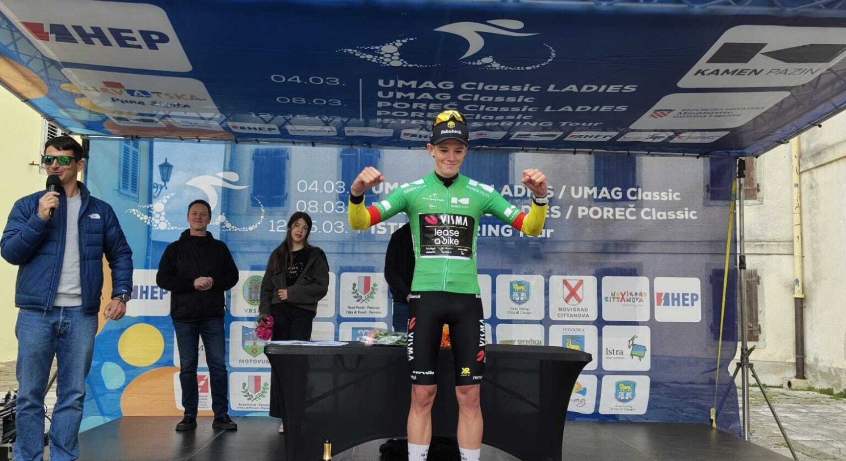 Van Kerckhove slaat dubbelslag met zege in koninginnenrit Istrian Spring Tour	