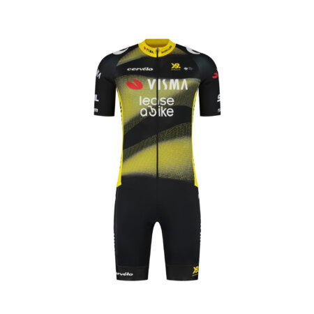【JUMBO VISMA】 TDF限定 サイクルジャージ AGU製（XL） 支給品 スキンスーツ Jumbo visma AGU サイクルジャージ ユンボ